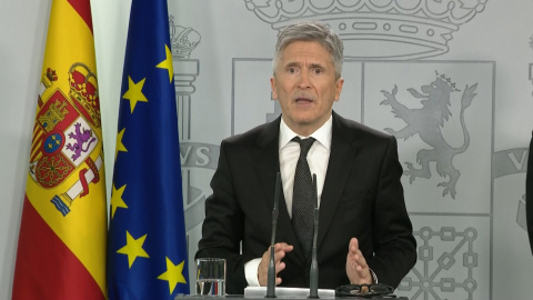 Marlaska anuncia que se restablecen los controles de fronteras terrestres Marlaska anuncia que se restablecen los controles de fronteras terrestres