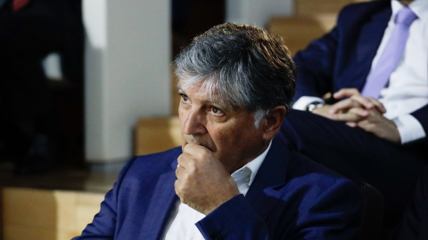 El exentrenador y tío de Rafa Nadal, Toni Nadal, asiste a la entrega de la VIII Edición de los Premios Cepyme en el Auditorio de Banco Santander, a 25 de abril de 2022, en Madrid (España).- EUROPA PRESS El exentrenador y tío de Rafa Nadal, Toni Nadal, asiste a la entrega de la VIII Edición de los Premios Cepyme en el Auditorio de Banco Santander, a 25 de abril de 2022, en Madrid (España).- EUROPA PRESS