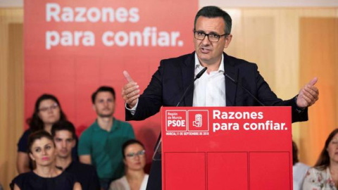Diego Conesa, candidato a la presidencia del Gobierno de Murcia. EFE Diego Conesa, candidato a la presidencia del Gobierno de Murcia. EFE
