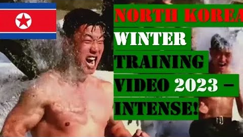 North Korean Soldiers Show Extreme Winter Training 2023