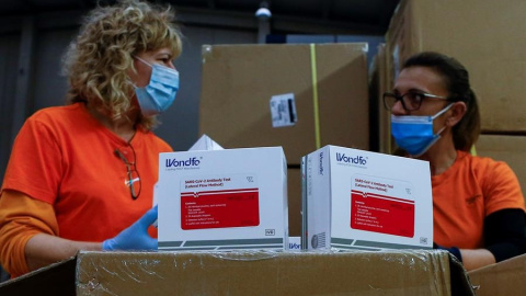 Material sanitari, test i mascaretes Material sanitari, test i mascaretes