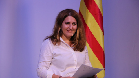 L'excoordinadora general del PDeCAT, Marta Pascal, durant la seva intervenció aquest dissabte ja com a secretària general del PNC. L'excoordinadora general del PDeCAT, Marta Pascal, durant la seva intervenció aquest dissabte ja com a secretària general del PNC.