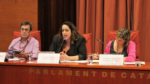 Carlos Enrique Bayo i Patricia López declaren a la Comissió d'Investigació del Parlament sobre l'anomenada 'Operació Catalunya' Carlos Enrique Bayo i Patricia López declaren a la Comissió d'Investigació del Parlament sobre l'anomenada 'Operació Catalunya'