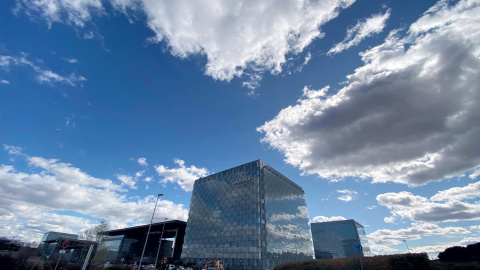 Edificio donde se encuentra la sede de Telefónica, en la Ronda de la comunicación, en la zona norte de Madrid. E.P./Eduardo Parra Edificio donde se encuentra la sede de Telefónica, en la Ronda de la comunicación, en la zona norte de Madrid. E.P./Eduardo Parra