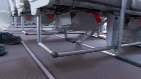 Así se desinfecta un avión en la nueva normalidad Así se desinfecta un avión en la nueva normalidad