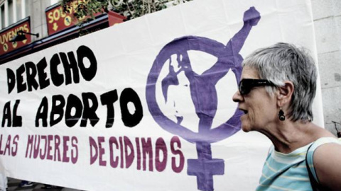 Manifestación por los derechos sexuales y reproductivos en Madrid.- SARA DÍAZ/ FOTOGRACCIÓN Manifestación por los derechos sexuales y reproductivos en Madrid.- SARA DÍAZ/ FOTOGRACCIÓN