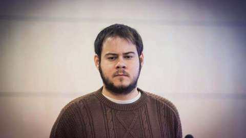 Fotografía de archivo, tomada en marzo de 2014, del rapero Pablo Hasel. | FERNANDO VILLAR (EFE) Fotografía de archivo, tomada en marzo de 2014, del rapero Pablo Hasel. | FERNANDO VILLAR (EFE)