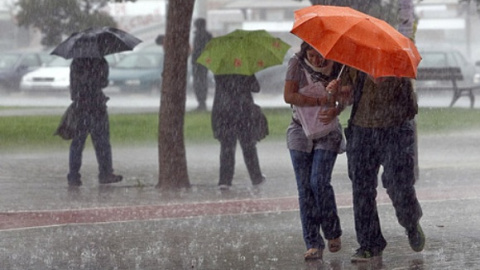 Imagen de archivo de lluvia/EFE Imagen de archivo de lluvia/EFE