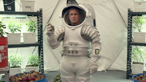 Steve Carell en Space Force. / NETFLIX