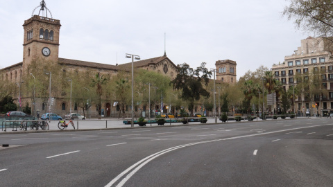 El edificio central de la Universitat de Barcelona. El edificio central de la Universitat de Barcelona.