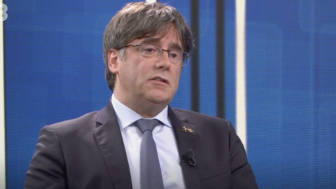 L'expresident Carles Puigdemont. TV3 L'expresident Carles Puigdemont. TV3