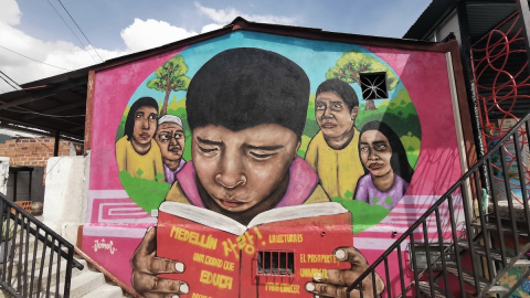 Grafiti en la Comuna 13.- QUERALT CASTILLO Grafiti en la Comuna 13.- QUERALT CASTILLO