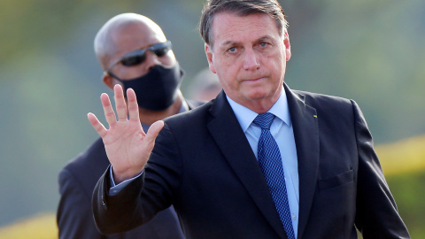 El presidente de Brasil Jair Bolsonaro. /Reuters El presidente de Brasil Jair Bolsonaro. /Reuters