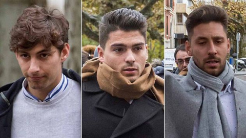Los tres exjugadores de La Arandina, condenados a 38 añs cada uno par violación / EFE Los tres exjugadores de La Arandina, condenados a 38 añs cada uno par violación / EFE
