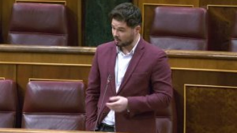 Rufián confirma el "no" de ERC a la prórroga; denuncia el "chantaje" del Gobierno y manda varios recados a UP Rufián confirma el "no" de ERC a la prórroga; denuncia el "chantaje" del Gobierno y manda varios recados a UP