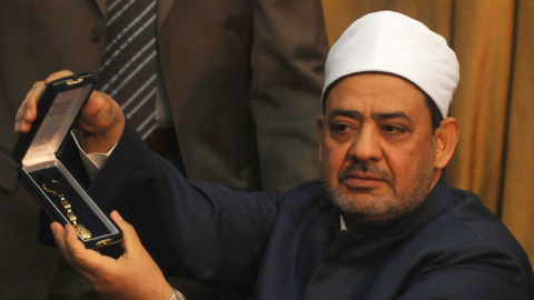 Imagen de archivo del imán de El Azhar. Imagen de archivo del imán de El Azhar.