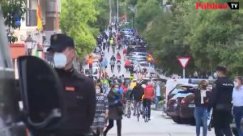 Vallecas planta cara a una de las caceroladas contra el Gobierno Vallecas planta cara a una de las caceroladas contra el Gobierno