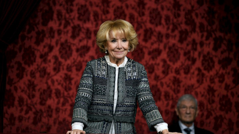 La expresidenta de la Comunidad de Madrid, Esperanza Aguirre. - EFE La expresidenta de la Comunidad de Madrid, Esperanza Aguirre. - EFE