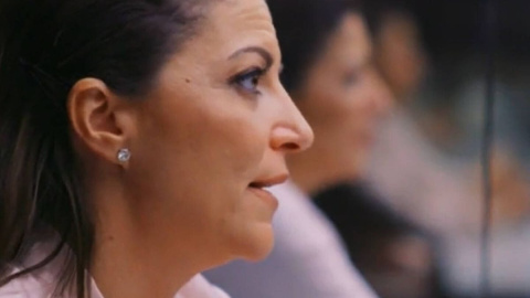 Macarena Olona, en el programa 'Lo de Évole' (Atresmedia) Macarena Olona, en el programa 'Lo de Évole' (Atresmedia)