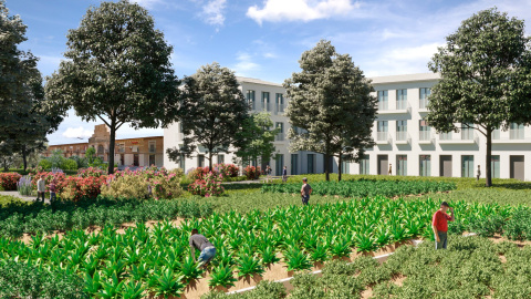 Imatge de com quedarà una part del Cabanyal. AJUNTAMENT DE VALÈNCIA