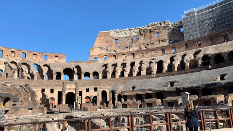 01/06/2020.- Vista del Coliseo de Roma, que reabre tras casi tres meses de cierre por él coronavirus. Italia continúa su desescalada de las medidas anticoronavirus y reabre algunas de sus principales joyas culturales, como los Museos Vaticanos o los Uff 01/06/2020.- Vista del Coliseo de Roma, que reabre tras casi tres meses de cierre por él coronavirus. Italia continúa su desescalada de las medidas anticoronavirus y reabre algunas de sus principales joyas culturales, como los Museos Vaticanos o los Uff