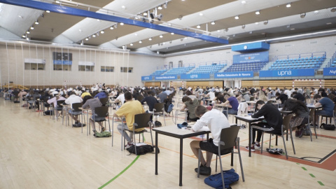 La EvAU arranca en Navarra con medidas de seguridad por el Covid-19