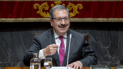 El presidente interino del Consejo General del Poder Judicial (CGPJ), Rafael Mozo, en la presentación del libro ‘El derecho y la Inteligencia Artificial’ en el Consejo General del Poder Judicial, a 10 de enero de 2023, en Madrid (España). EUROPA El presidente interino del Consejo General del Poder Judicial (CGPJ), Rafael Mozo, en la presentación del libro ‘El derecho y la Inteligencia Artificial’ en el Consejo General del Poder Judicial, a 10 de enero de 2023, en Madrid (España). EUROPA
