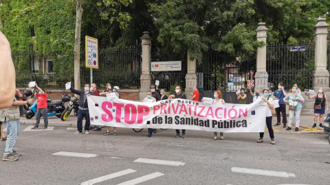 La concentración contra la Privatización del Hospital Infantil Niño Jesús | Twitter: @Cas_Estatal_ La concentración contra la Privatización del Hospital Infantil Niño Jesús | Twitter: @Cas_Estatal_
