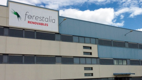 Nave de Forestalia en lalocalidad zaragozana de Erla. Nave de Forestalia en lalocalidad zaragozana de Erla.