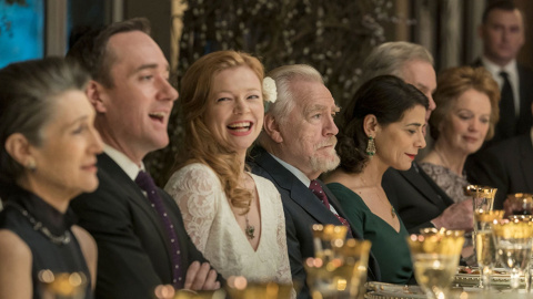 Una escena de Succession Una escena de Succession