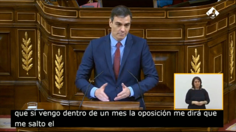 Sánchez, "convencido" de que habrá que prolongar estado de alarma Sánchez, "convencido" de que habrá que prolongar estado de alarma
