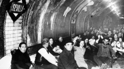 Del metro monárquico al republicano en un Madrid asediado por Franco Del metro monárquico al republicano en un Madrid asediado por Franco
