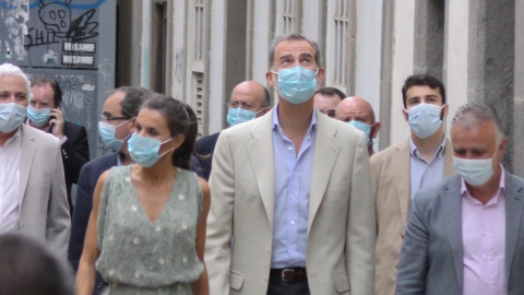 Los Reyes comienzan su gira visitando Gran Canaria Los Reyes comienzan su gira visitando Gran Canaria