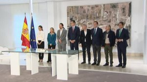 Gobierno y agentes sociales estudian mantener las medidas una vez superada la crisis sanitaria Gobierno y agentes sociales estudian mantener las medidas una vez superada la crisis sanitaria