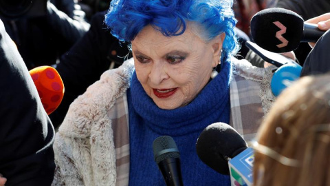 La actriz Lucía Bosé, acusada de apropiación indebida de un dibujo de Pablo Ruiz Picasso./EFE La actriz Lucía Bosé, acusada de apropiación indebida de un dibujo de Pablo Ruiz Picasso./EFE