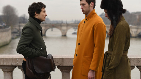 Los tres actores principales de 'Sinónimos Los tres actores principales de 'Sinónimos