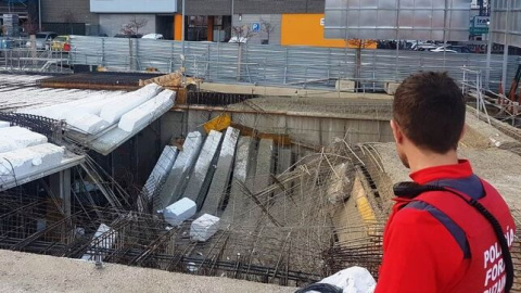 Un accidente laboral en una obra de Burlada (Navarra). EUROPA PRESS / Archivo Un accidente laboral en una obra de Burlada (Navarra). EUROPA PRESS / Archivo