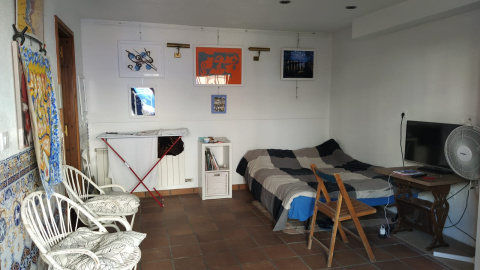 L'habitació de l'Ali a casa de l'Agnese.