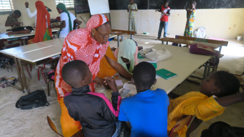Profesora en Senegal Profesora en Senegal