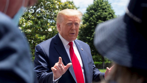 El presidente de los EEUU, Donald Trump | EFE El presidente de los EEUU, Donald Trump | EFE
