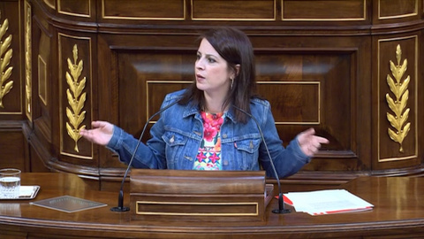 Lastra a un diputado del PP: "¿Me estás amenazando?" Lastra a un diputado del PP: "¿Me estás amenazando?"