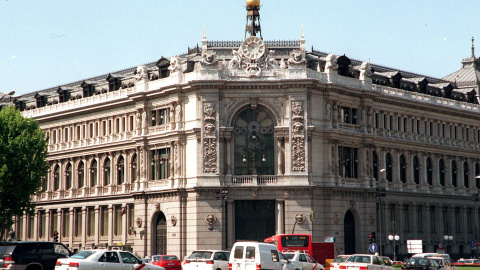 Fachada de la sede central del Banco de España, en la madrileña plaza de Cibeles. EFE Fachada de la sede central del Banco de España, en la madrileña plaza de Cibeles. EFE