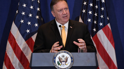 26/09/2019 - El secretario de Estado de EEUU, Mike Pompeo, que se encuentra en Nueva York. / REUTERS - DARREN ORNITZ 26/09/2019 - El secretario de Estado de EEUU, Mike Pompeo, que se encuentra en Nueva York. / REUTERS - DARREN ORNITZ