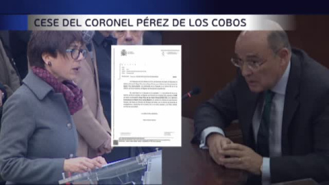 Una carta evidencia que el cese de Pérez de los Cobos fue por no informar la investigación del 8M Una carta evidencia que el cese de Pérez de los Cobos fue por no informar la investigación del 8M