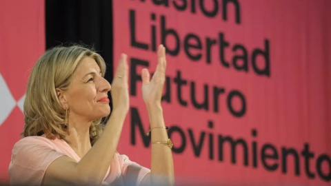 La vicepresidenta del Gobierno y ministra de Trabajo, Yolanda Díaz, en un acto de Sumar en Las Palmas. Foto: Ángel Medina G. / EFE La vicepresidenta del Gobierno y ministra de Trabajo, Yolanda Díaz, en un acto de Sumar en Las Palmas. Foto: Ángel Medina G. / EFE