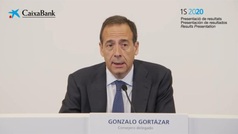 El consejero delegado de CaixaBank, Gonzalo Gortázar. E.P.