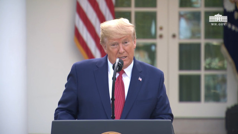 Trump suspende la financiación de EEUU a la OMS Trump suspende la financiación de EEUU a la OMS