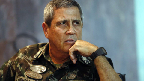 03/07/18 - El general Walter Souza Braga Netto, en la época de la intervención federal en la seguridad pública del estado de Río de Janeiro. FERNANDO FRAZÃO/ AGÊNCIA BRASIL 03/07/18 - El general Walter Souza Braga Netto, en la época de la intervención federal en la seguridad pública del estado de Río de Janeiro. FERNANDO FRAZÃO/ AGÊNCIA BRASIL