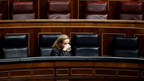 Nadia Calviño en el Congreso Nadia Calviño en el Congreso
