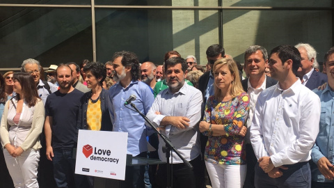 Dirigents de l'Assemblea Nacional Catalana, d'Òmnium Cultural i de l'Associació de Municipis per la Independència Dirigents de l'Assemblea Nacional Catalana, d'Òmnium Cultural i de l'Associació de Municipis per la Independència